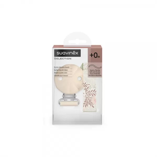 SUAVINEX KLIP na dudlík se stuhou POETRY