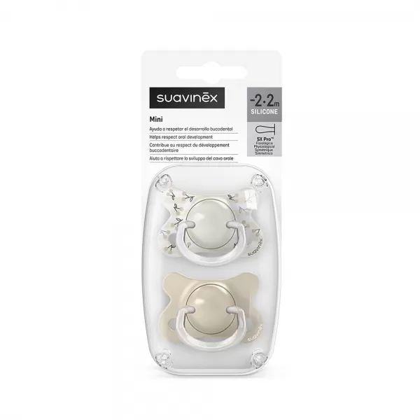 SUAVINEX Dudlík SX PRO fyziologický BIRDIES -2/2 m