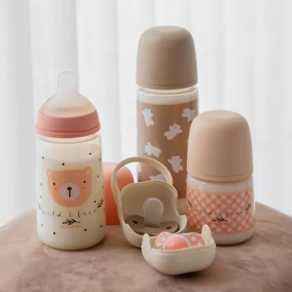 SUAVINEX Dudlík SX PRO fyziologický WILD & FREE -2/2 m