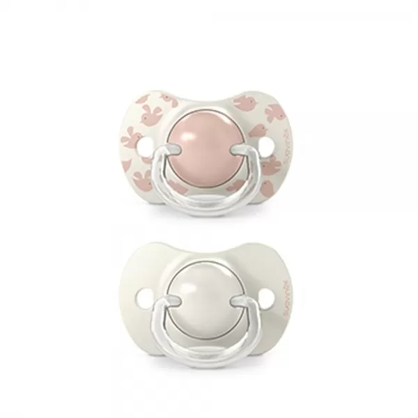 SUAVINEX Dudlík SX PRO fyziologický BIRDIES 6/18m 2 ks