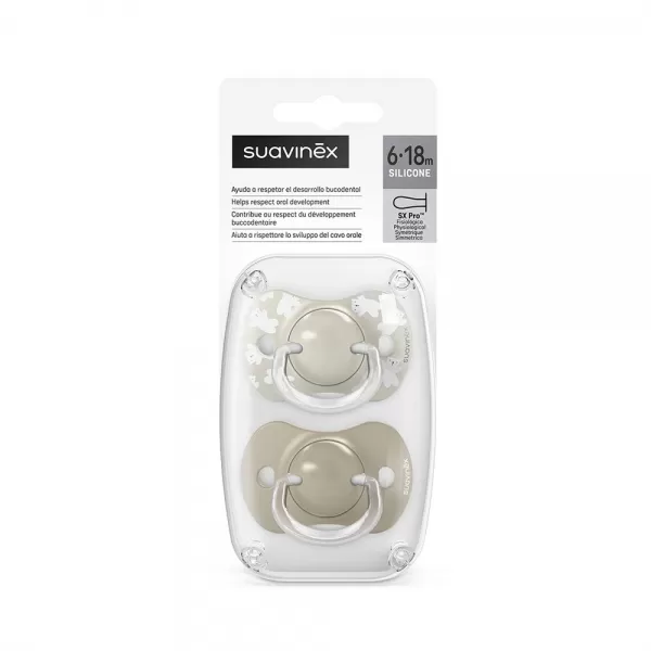 SUAVINEX Dudlík SX PRO fyziologický WILD & FREE 6/18m 2 ks