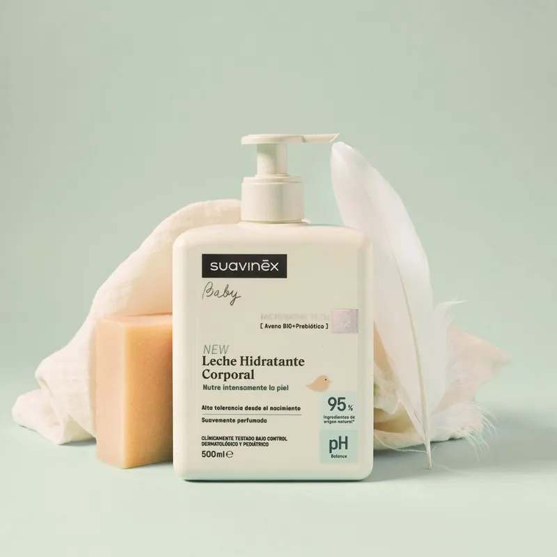 SUAVINEX Hydratační tělové mléko - 500 ml