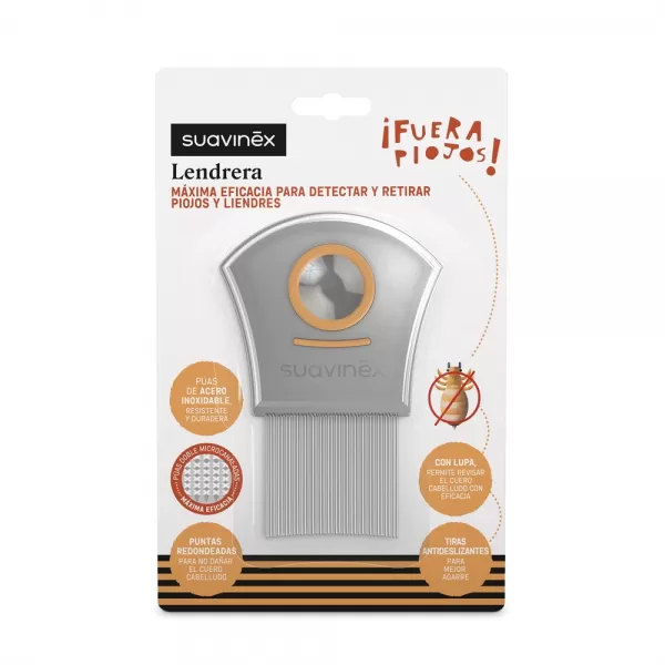 SUAVINEX HŘEBEN na vši a hnidy - kovový