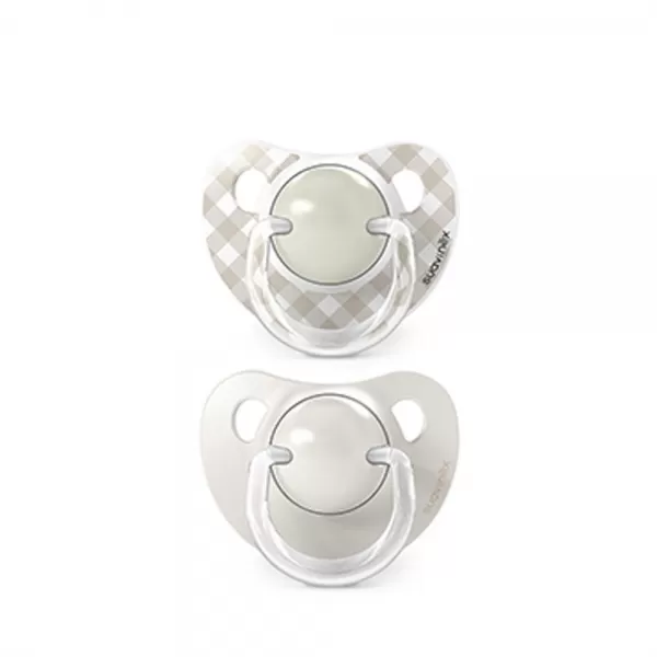 SUAVINEX Dudlík anatomický silikon 0/6m 2 ks WILD & FREE