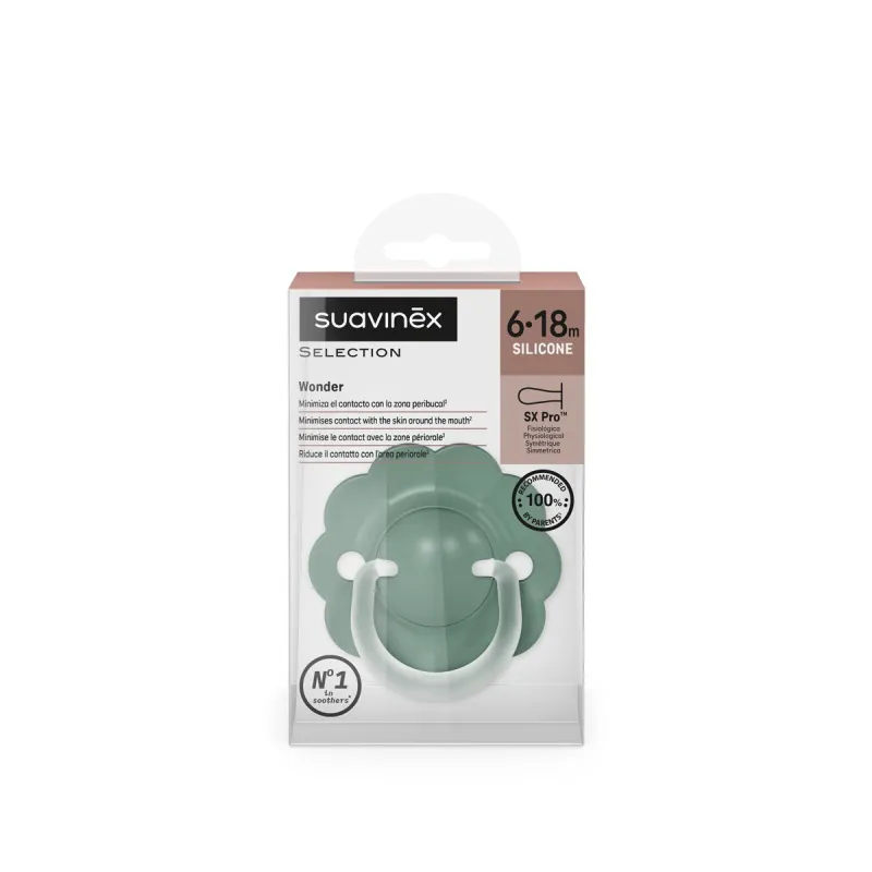 SUAVINEX | Dudlík SX PRO fyziologický WONDERLAND NEW 6/18m