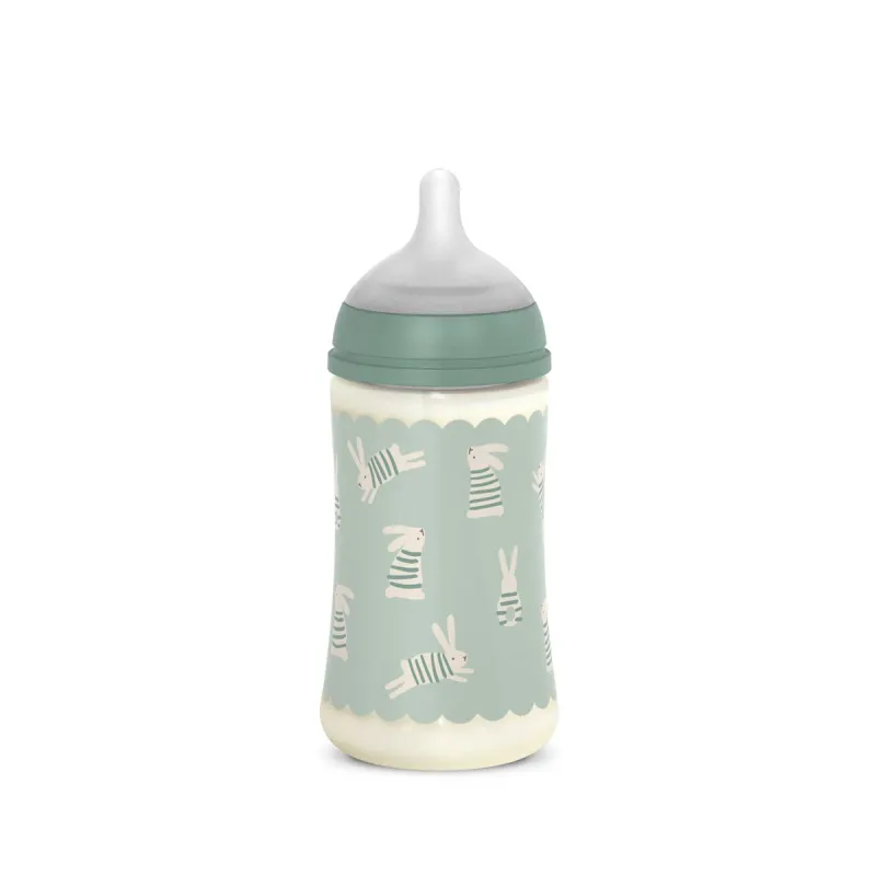 SUAVINEX | Kojenecká láhev WONDERLAND NEW 270ml FYZIOL PRŮTOK M
