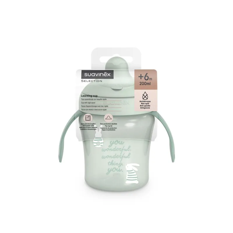 SUAVINEX Nerozlitný hrníček WONDERLAND 200 ml