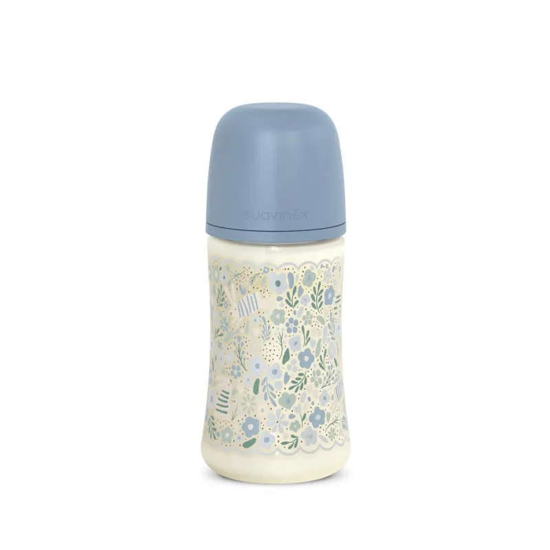 SUAVINEX | Kojenecká láhev WONDERLAND NEW 270ml FYZIOL PRŮTOK M