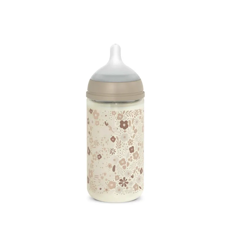 SUAVINEX Láhev sklo WONDERLAND 240 ml fyziologická SX PRO +3 MF