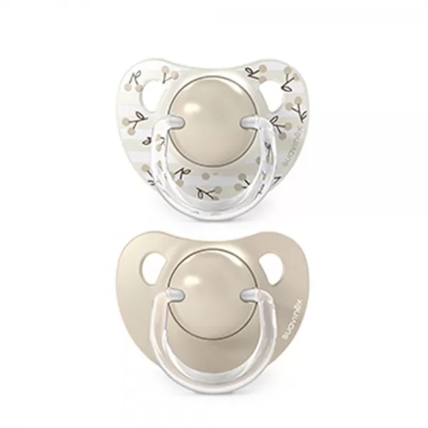 SUAVINEX Dudlík anatomický silikon +18 m 2 ks BIRDIES