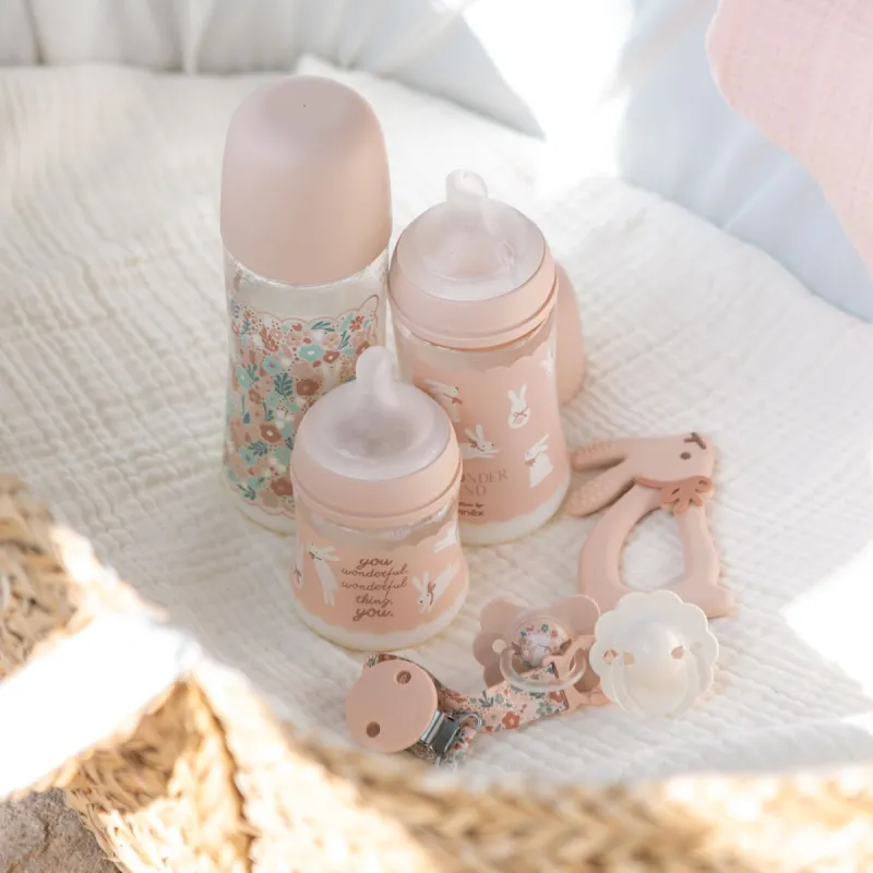 SUAVINEX | Kojenecká láhev WONDERLAND NEW 270ml FYZIOL PRŮTOK M