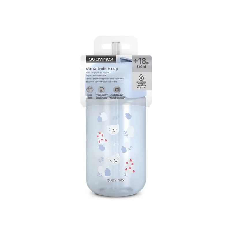 SUAVINEX | Lahvička s brčkem WILD&FREE 340 ml