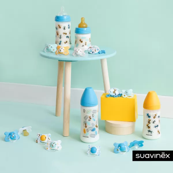 Suavinex LÁHEV Kulatá savička SILIKON 360 ml