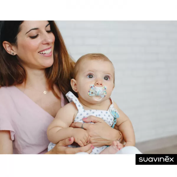 Suavinex LÁHEV Kulatá savička SILIKON 150 ml