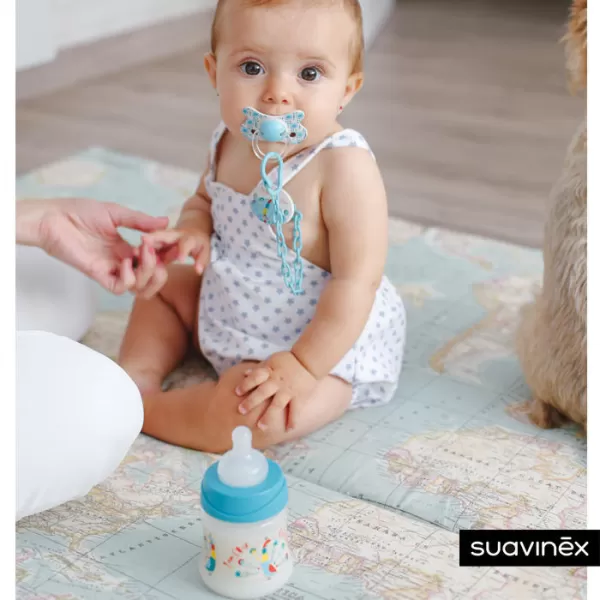 Suavinex LÁHEV Kulatá savička LATEX 150 ml