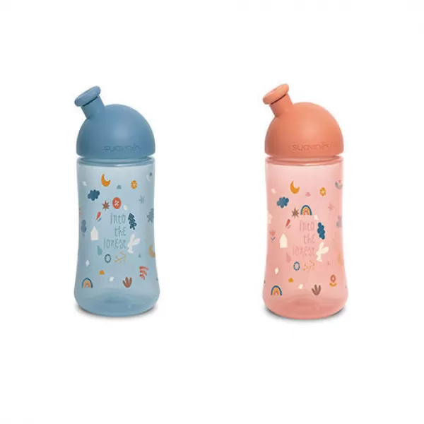 Suavinex TŘETÍ láhev se sportovním pítkem FOREST 360 ml