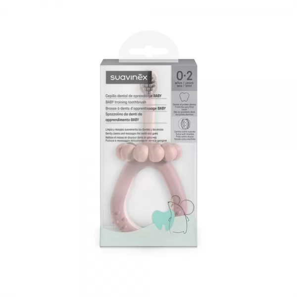 SUAVINEX Dětský kartáček na zoubky BABY 0-2 let