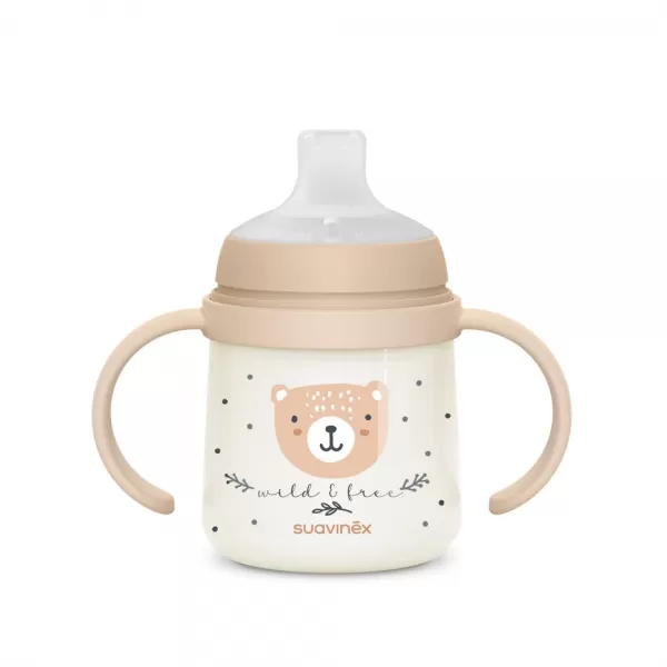 SUAVINEX První láhev s oušky WILD & FREE 150 ml