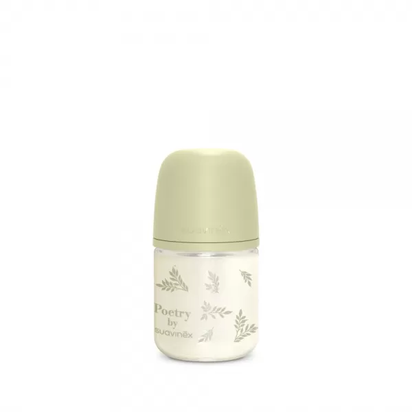 SUAVINEX Láhev sklo POETRY 120 ml fyziologická SX PRO +0 SF