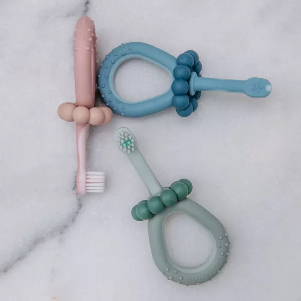 SUAVINEX Dětský kartáček na zoubky BABY 0-2 let