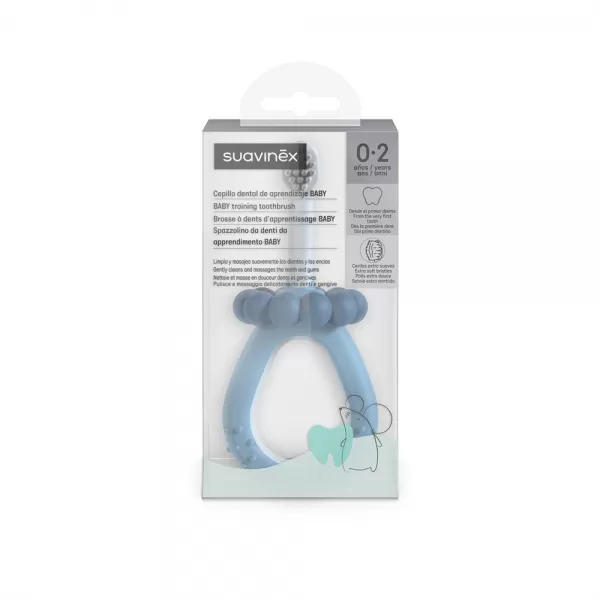 SUAVINEX Dětský kartáček na zoubky BABY 0-2 let