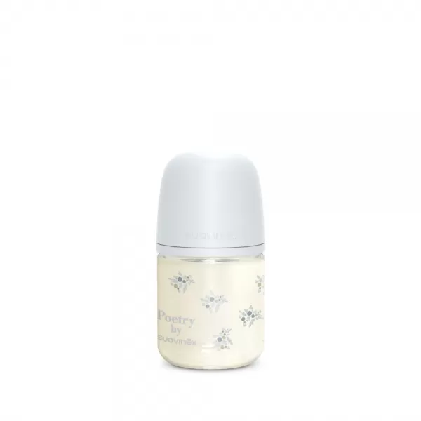 SUAVINEX Láhev sklo POETRY 120 ml fyziologická SX PRO +0 SF