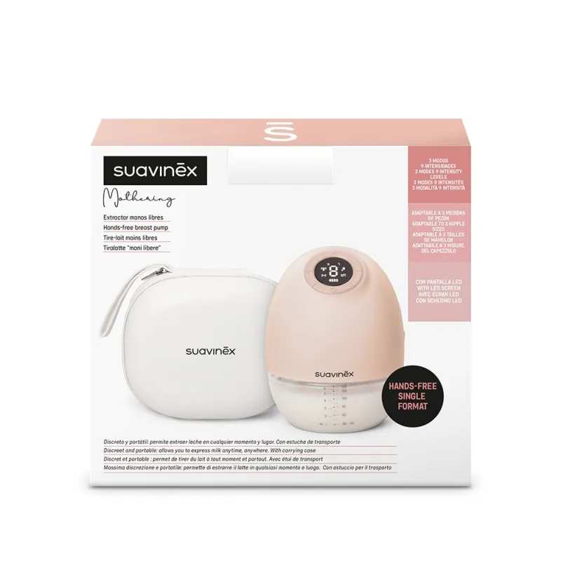 SUAVINEX ODSÁVAČKA MATEŘSKÉHO MLÉKA HANDS-FREE