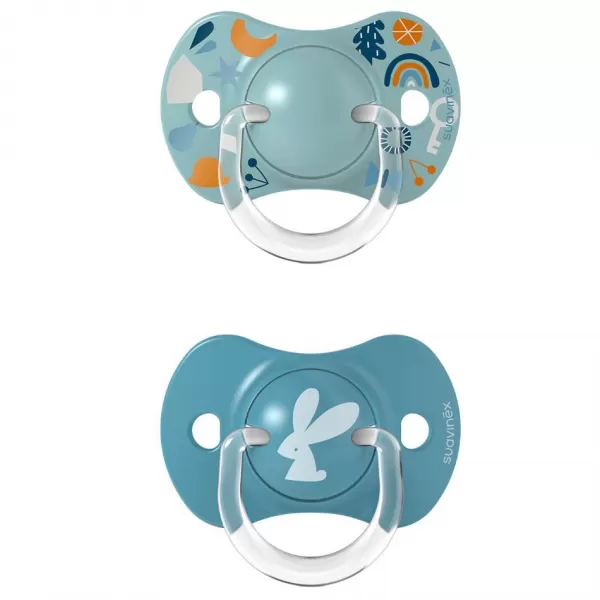 Suavinex DUDLÍK SX PRO FYZIOLOGICKÝ S 0/6M 2KS FOREST