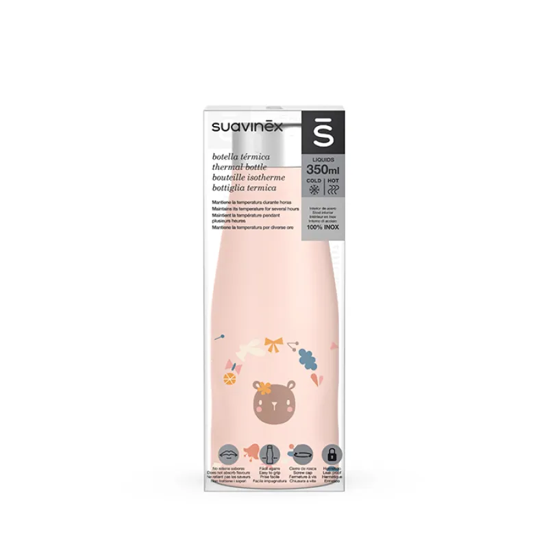 SUAVINEX TERMO NEREZOVÁ LÁHEV 350ml FOREST