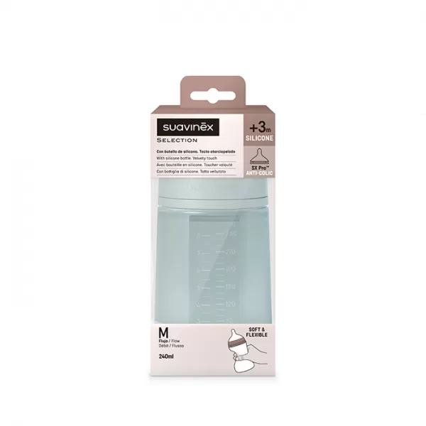 SUAVINEX KOJENECKÁ LÁHEV 240 ml M COLOUR ESSENCE