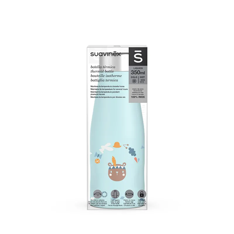 SUAVINEX TERMO NEREZOVÁ LÁHEV 350ml FOREST