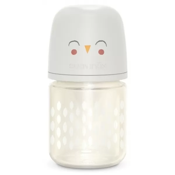 SUAVINEX Láhev sklo BONHOMIA 120 ml fyziologická SX PRO +0 SF