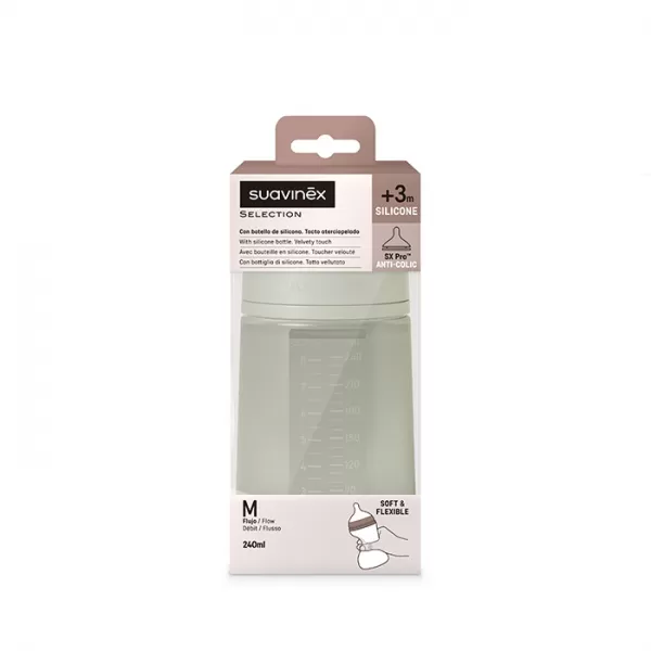 SUAVINEX KOJENECKÁ LÁHEV 240 ml M COLOUR ESSENCE