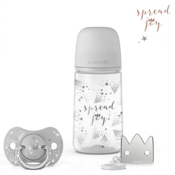 Suavinex SADA LÁHEV 270ml + DUDLÍK FYZIOLOGICKÝ 0/6M + KLIP JOY