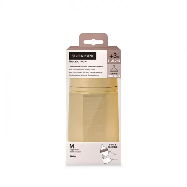 SUAVINEX KOJENECKÁ LÁHEV 240 ml M COLOUR ESSENCE