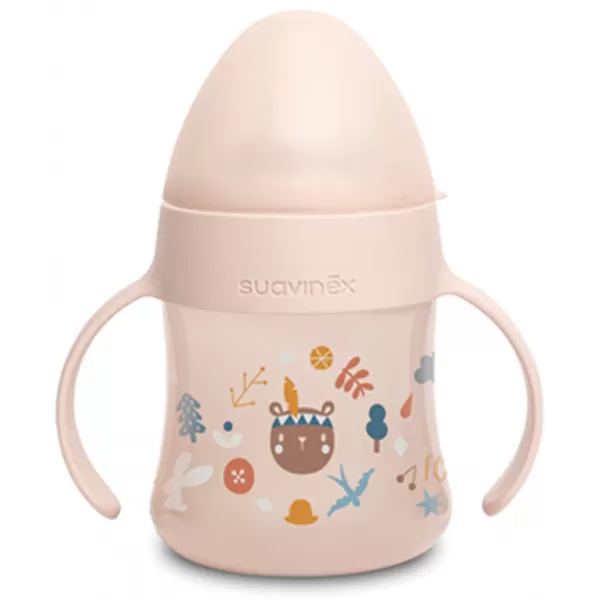 Suavinex PRVNÍ láhev s oušky FOREST 150 ml