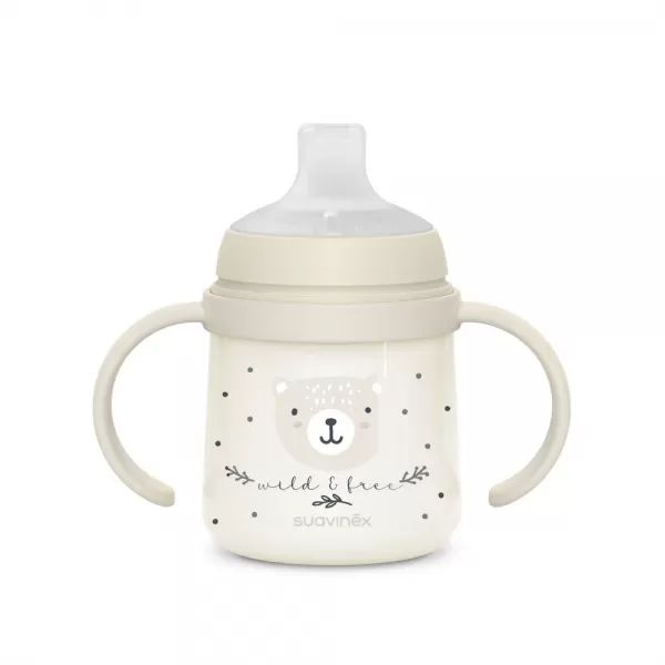 SUAVINEX První láhev s oušky WILD & FREE 150 ml